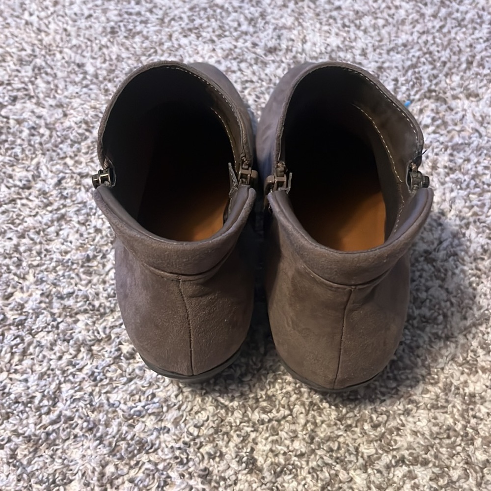 Suede booties - Picture 3 of 5